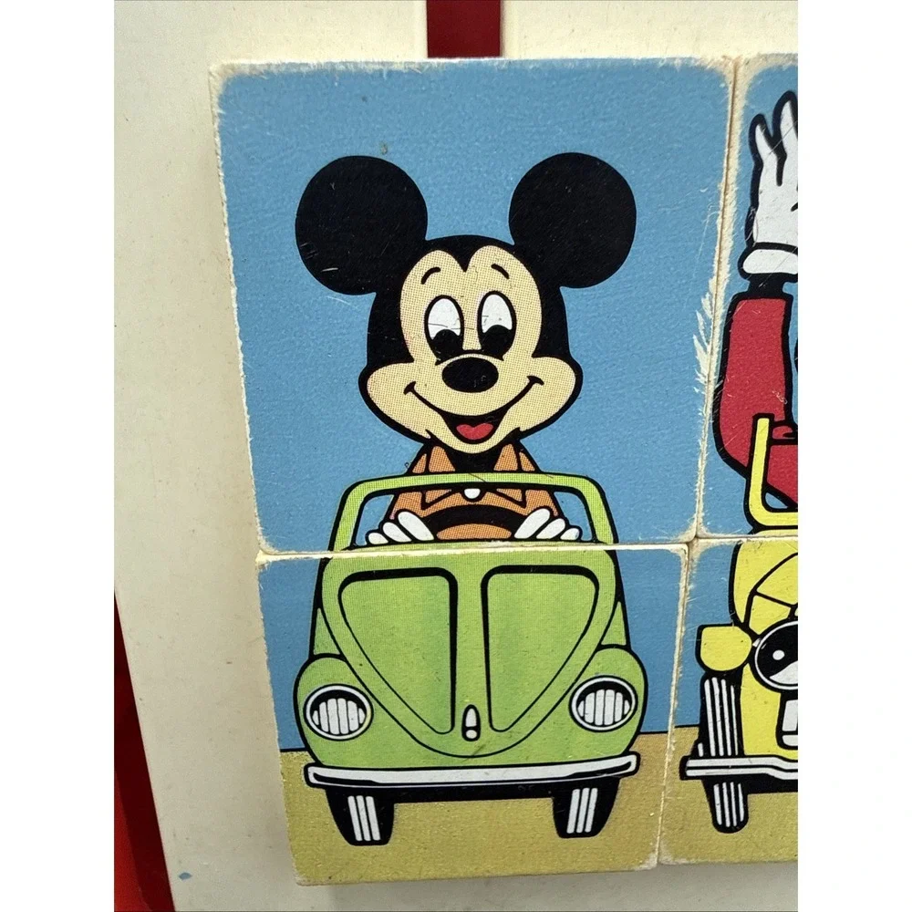 Vintage Child Guidance Mickey Goody Donald Busy Puzzle 1979